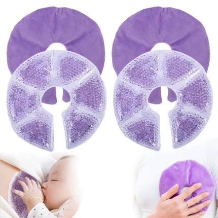 Breast Therapy Pads, Hot Cold Breastfeeding Gel Pads, Breast