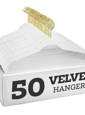 Velvet Clothes hangers for Coats Pants Dress Home Closet衣架