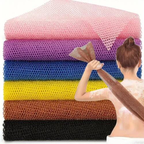 1pcs African Exfoliating Sponges Towel Mesh Bath Scrub Washc