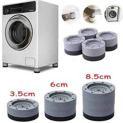 4 Pcs Washing Machine Anti Vibration Pads Lifting Rubber Fee