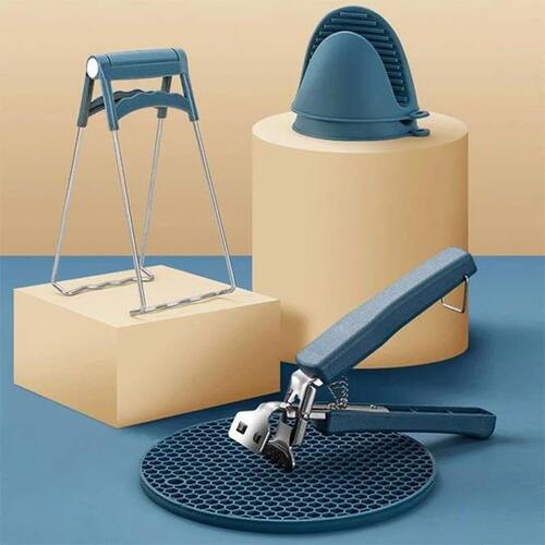 Thickened Stainless Steel Clip Plate Lifter Clip Bowl Anti-S