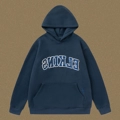 Navy Blue Vintage Letters