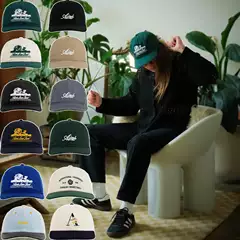 High-End Ald American Retro Baseball Cap with Heavy Embroidery, Street Fashion, Adjustable Aime Couple's Peaked Cap