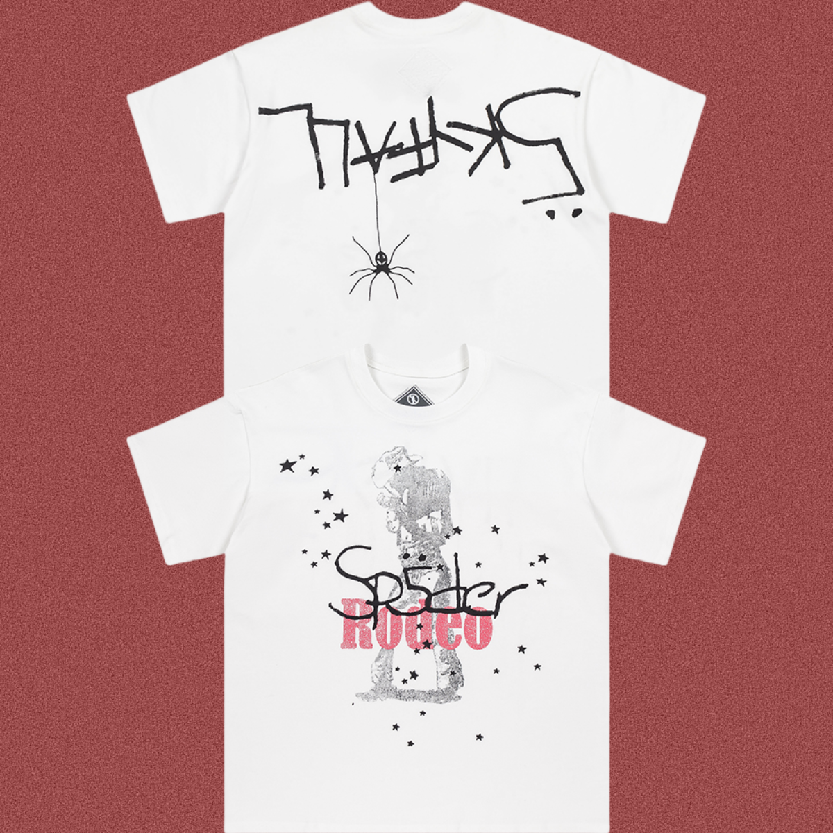 thumbnail for High version TRAVISSCOTT short sleeve 2025 summer new collaboration limited West Coast trend TS same T-shirt