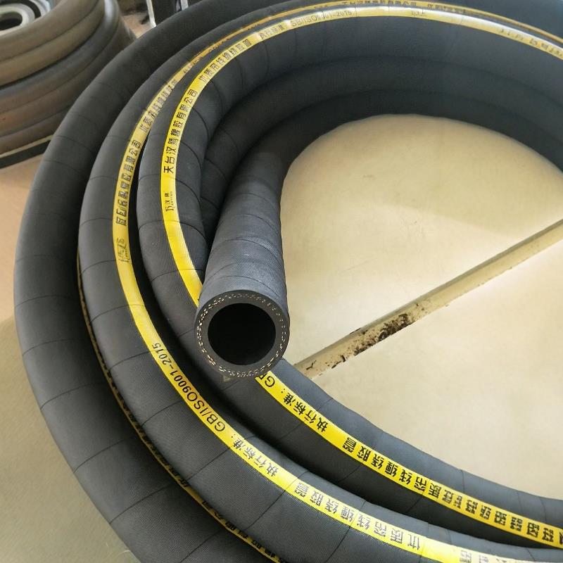 黑夹布橡胶管软管水管高压防爆耐高温空压机风管帘线缠绕空气胶管