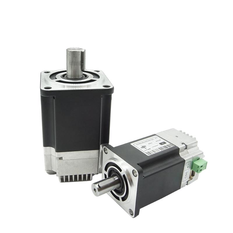 24V/48V集成式直流低压伺服一体电机驱动器支持脉冲/485/CAN控制