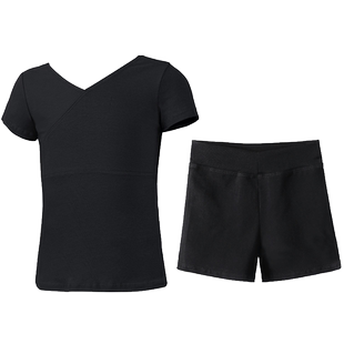 舞蹈服练功中国舞儿童体操服少儿形体服拉丁舞上衣芭蕾舞蹈三分裤