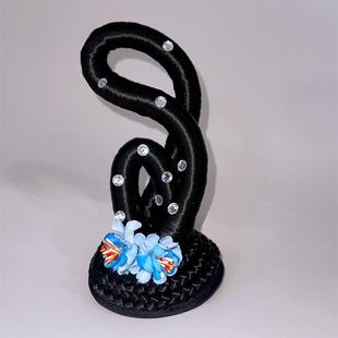 原创古典舞蹈独舞艺考且看行云剧目玉簟秋舞台表演中国风头饰发髻