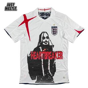 playboi carti 足球服 remake英格兰短袖长袖秋季欧美嘻哈 jercey