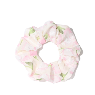 碎花丸子头花大肠发圈森系仙美橡皮筋女扎头发马尾头绳气质高级感