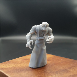 吸血鬼第二阶 43模型手办场景白模 成龙历险记系列 潮玩DIY手工