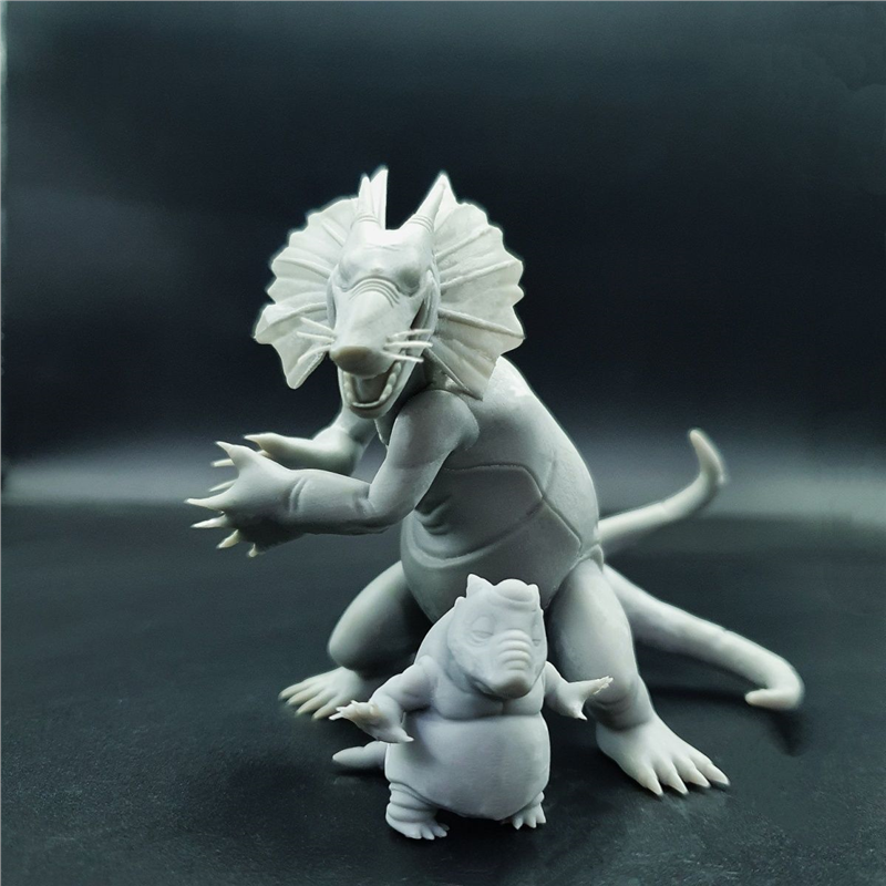 潮玩DIY手工龙珠GT系列邪恶龙七星龙1/43人偶模型手办场景