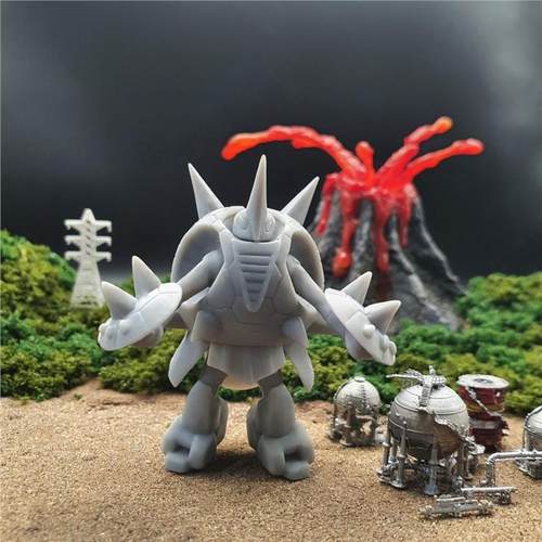 潮玩DIY手工 梦比优斯奥特曼名鉴怪兽雷弗莱特1/64模型手办场景