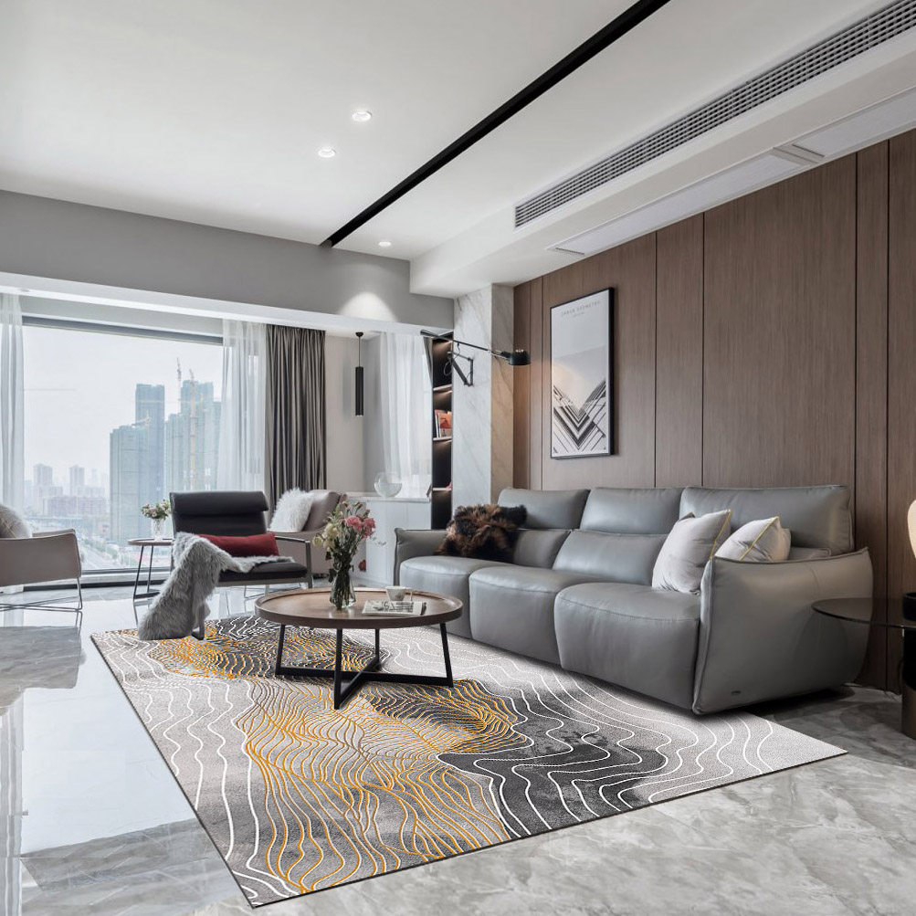 毯卧室满铺床边地毯垫北欧地毯客厅茶几大地欧式轻奢金色客厅地毯|msdalam kategori rumah Fabrik, Carpet - dari Buy2taobao.com untuk memberikan perkhidmatan ejen Taobao profesional membeli