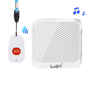 无线呼叫器老年人家用远程遥控门铃病人床头按铃一键紧急救平安钟