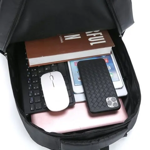 书包电脑包2022男简约新款大容量夏商务LOGO双肩背包可印时尚