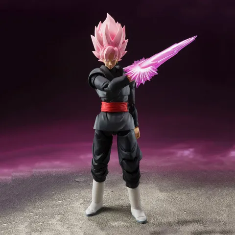 人偶优质Z手办跨境七龙珠黑悟空桃红模型玩具可动扎马斯摆件