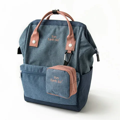 sunearthu双肩包乐天背包日本包书包旅行口金包女离家出走&