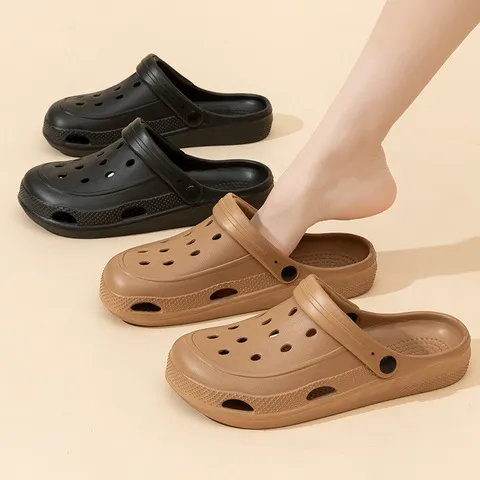 洞洞鞋男鞋外穿情侣女鞋女女士女凉拖拖鞋家居鞋EVA夏天拖鞋