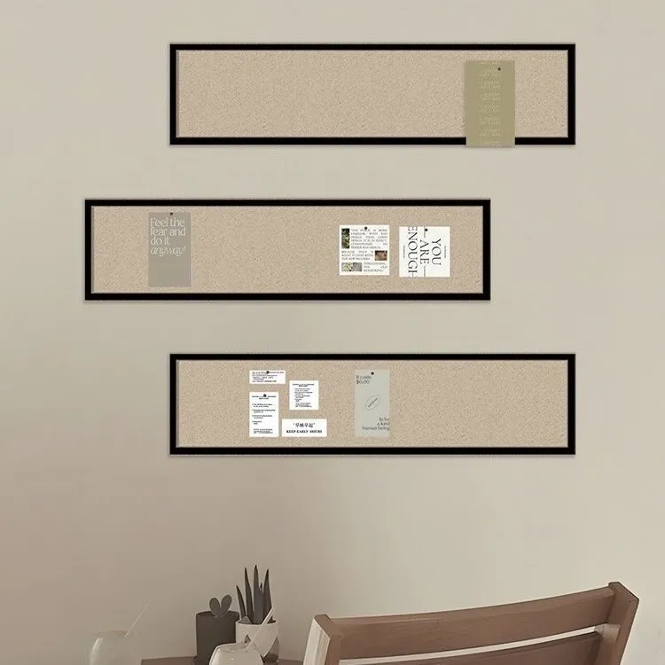 毛毡墙贴照片墙背景墙软木板留言板免打孔作品展示墙板装饰记事板