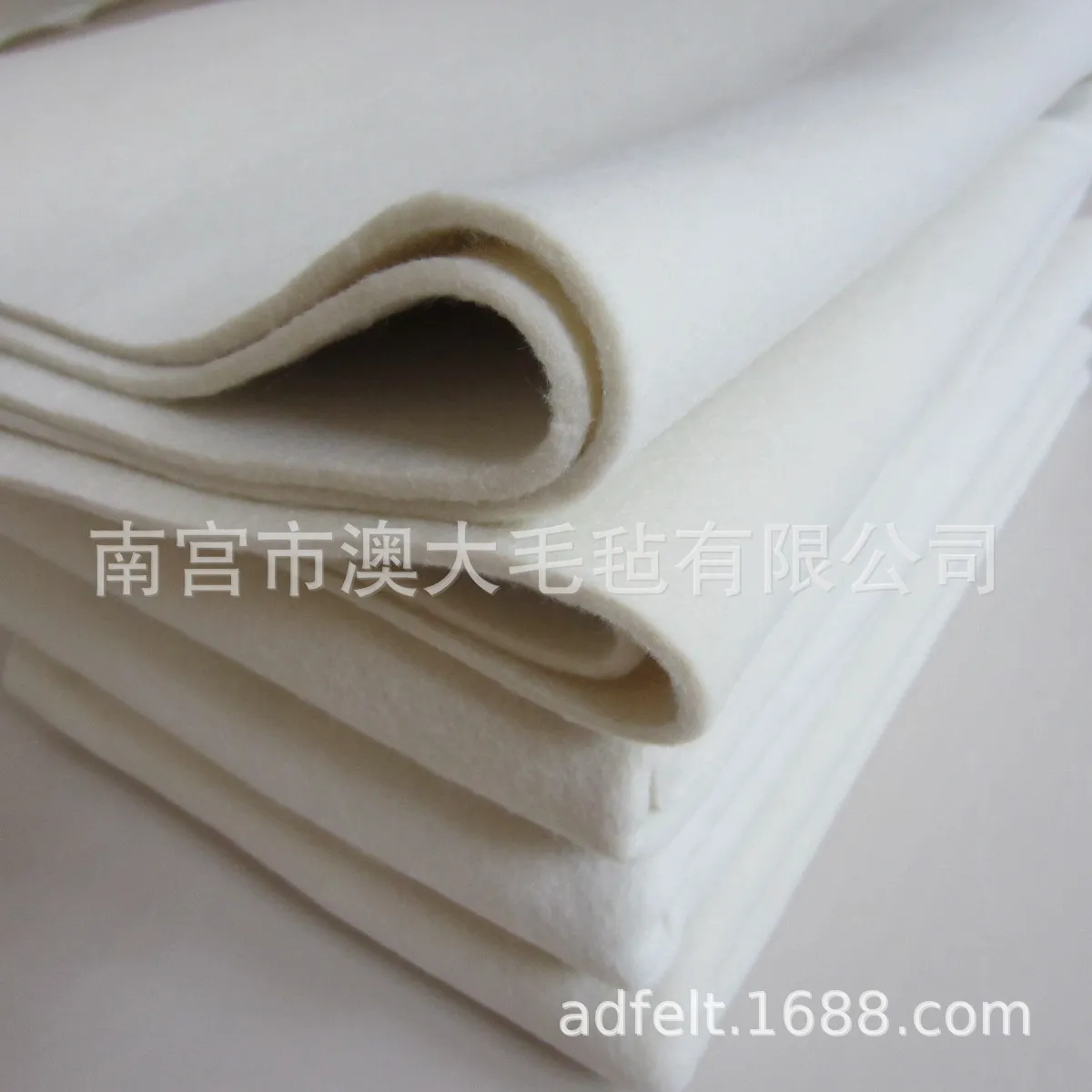 (包邮)白色5毫米加厚羊毛书画毡书画毛毡垫国画书法用国风