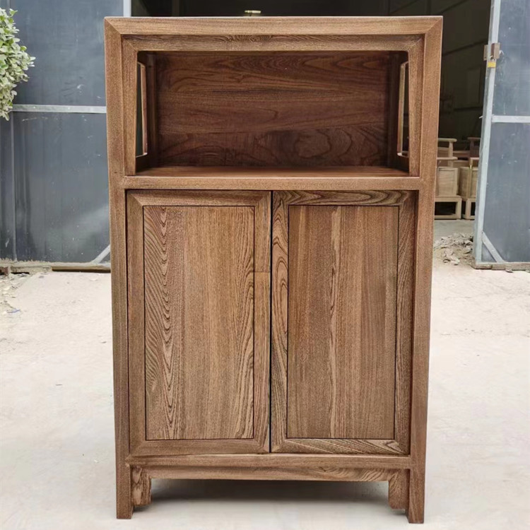 俄榆木王世襄明式万历柜白茬柜子