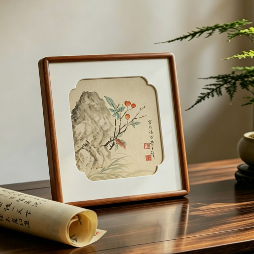 进口实木榫卯画框传统工艺