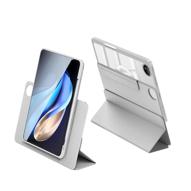 适用vivopad5e保护套2025新款12.1寸磁吸可拆分vivo平板pad5pro保护壳13带笔槽iqoopad2pro电脑亚克力防弯