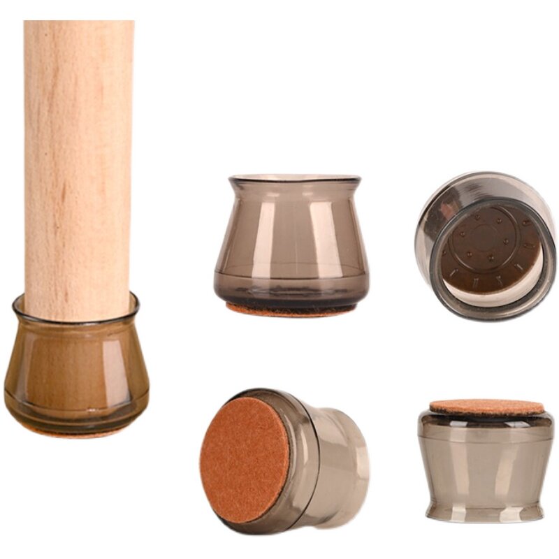 领超椅子脚套餐桌椅保护套硅胶静音耐磨桌腿桌子凳子脚垫万能餐椅