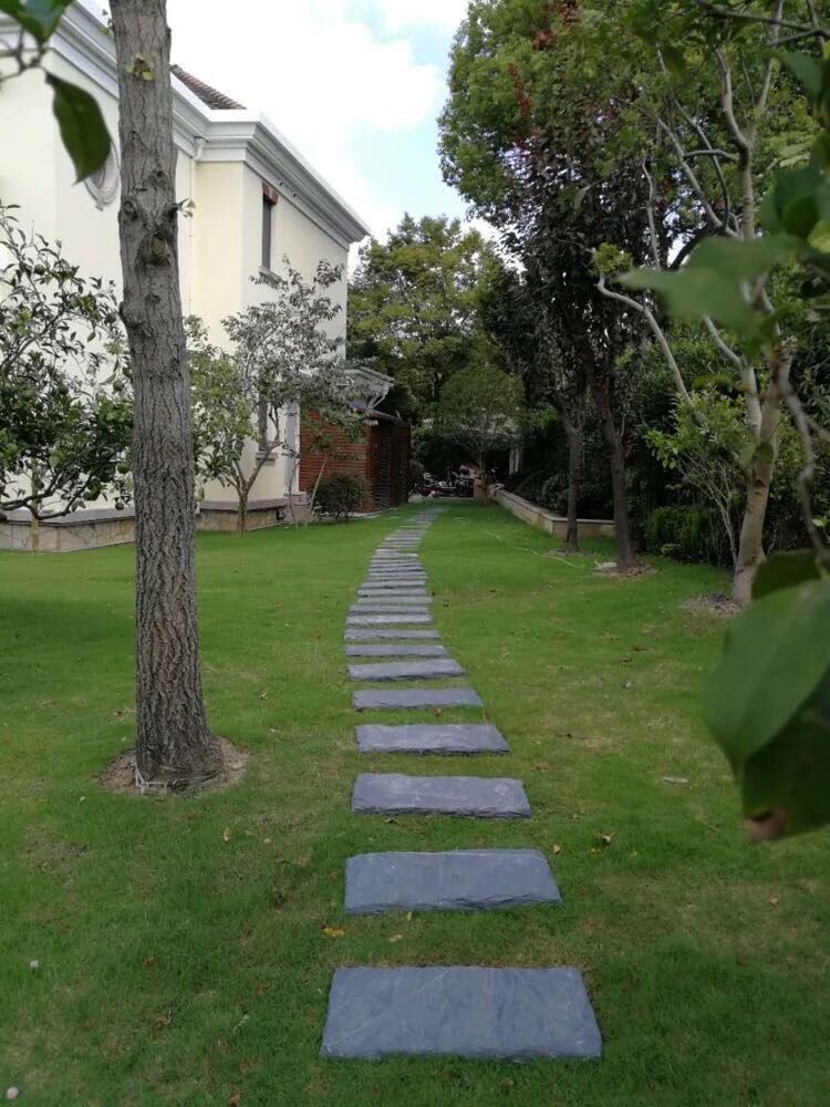 villa outdoor gardens Stepping stone Stepping stone non-slip floor tile Stone Park decorate courtyard Stepping stone Lawnin the Decoration main material , Ceramic tile , Antique brick (Including culture stone)  category - from Buy2taobao.com to provide professional Taobao agent buy service