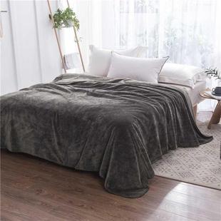 Flannel Fleece Sofa Throw Soft Travel Blanket Warm Bedspread
