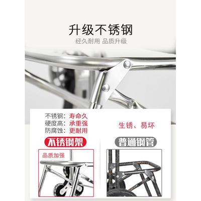 Stairs shopp cart, foldable, trolley cart, convenient