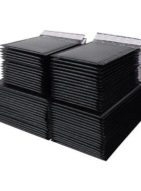 1Set Black Bubble Packaging Bags for Business Goods/Gifts/En