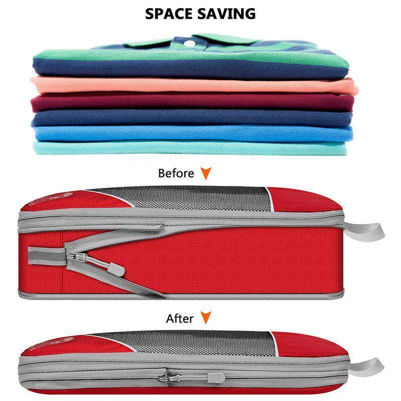 oe Bag Mesh Visual Luggage Portable Lightweight Suitcase Bag