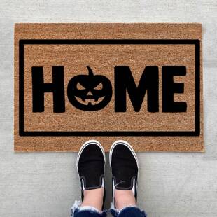 Cartoon Halloween Welcome Mat Print Doormat Anti Slip Floor