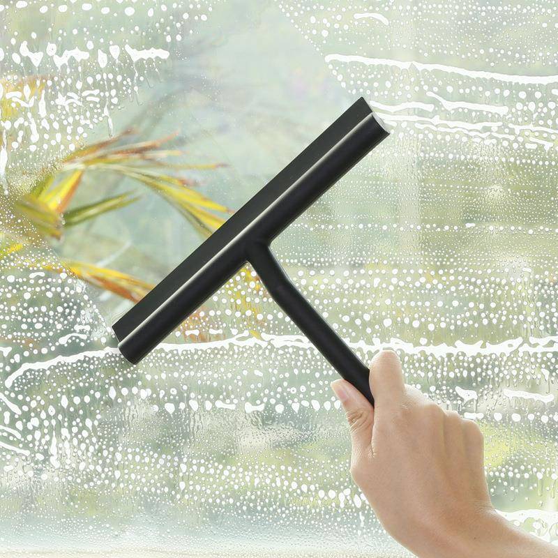 Shower Squeegee Window Glass Wiper Silicone Scraper Cleaner