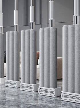 Mop Floor Cleaning System Flat Mop Mop Pads Wet Dust Mopping