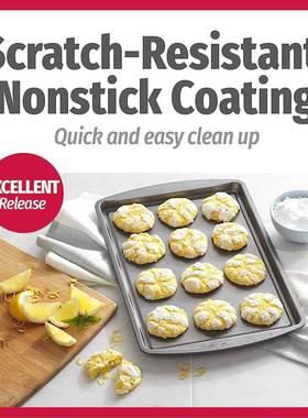 Baking Sheet Nonstick Oven Tray Cookie Pans Carbon Steel