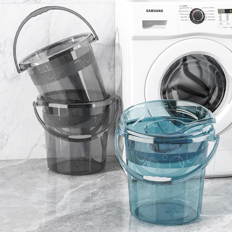 Portable large thickened water storage bucket for dormitory