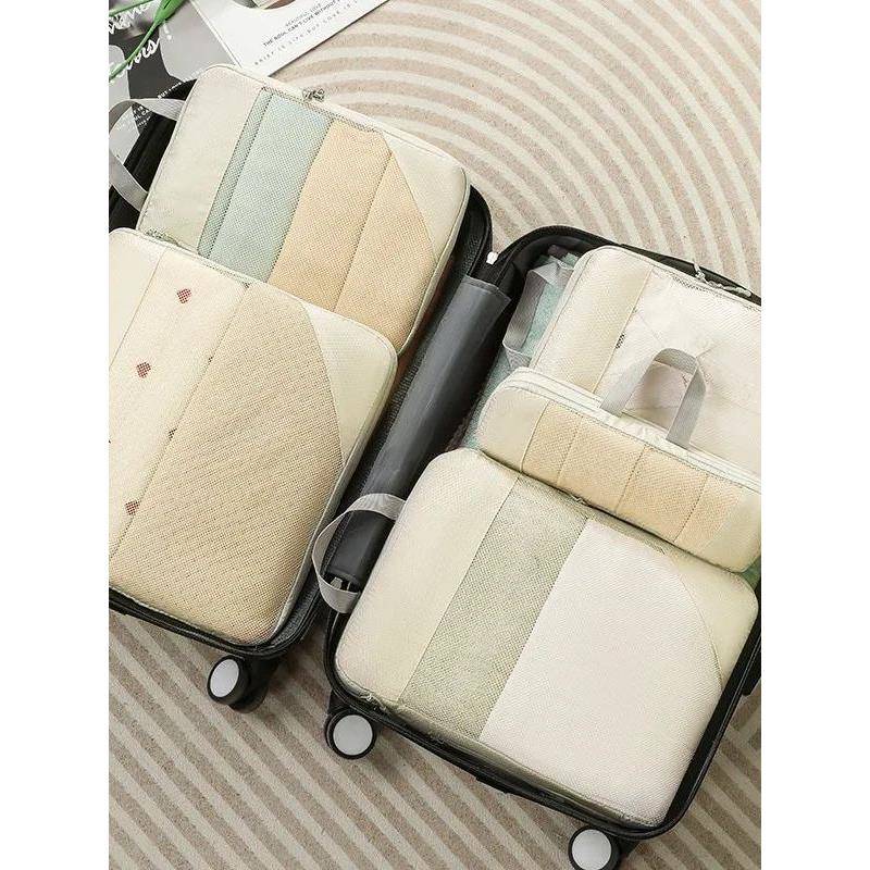 Compression Pa无品牌/cking Cubes for Suitcases Travel Access