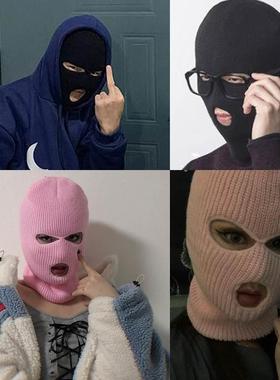 Army Tactical Mask 3 Hole Full Face Mask Ski Mask Winter Cap