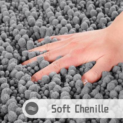 Bathroom Rug Mat Bath  Bath Mats Soft Absorbent