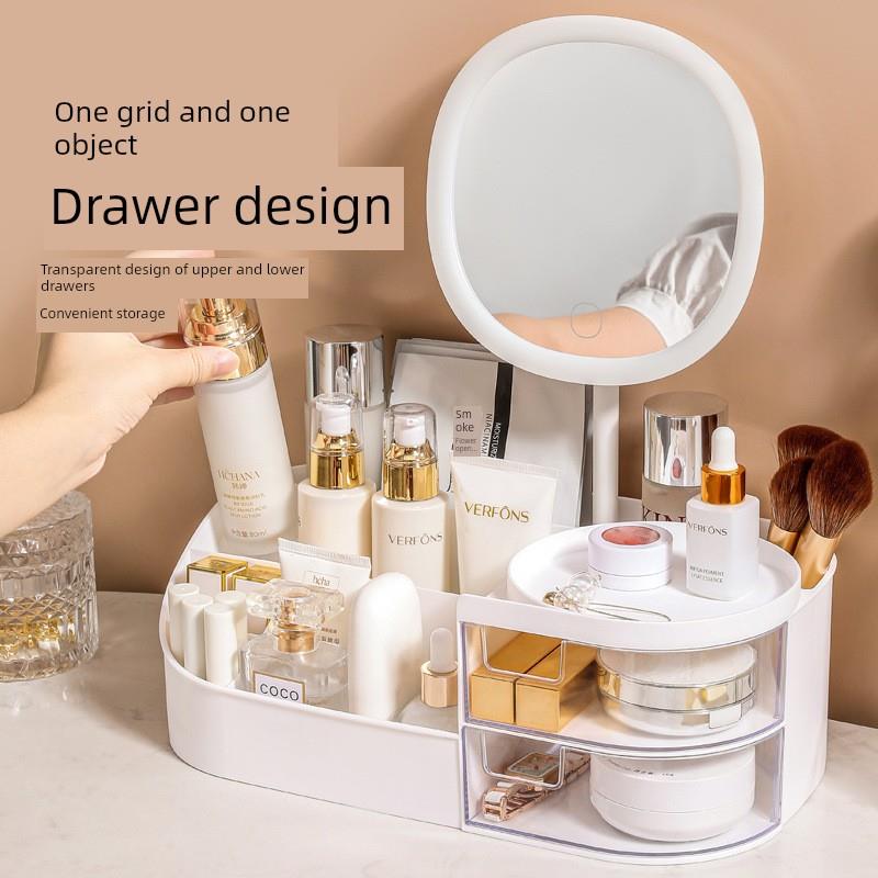 Organi无品牌/zer Box Makeup Storage Boxes Jewelry Make Up Of