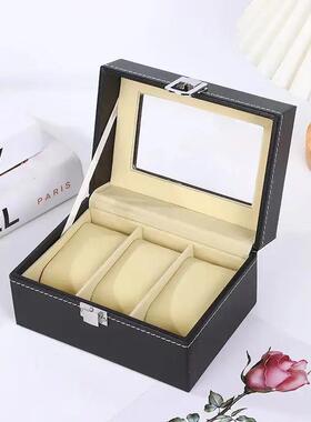 Hot Sale PU Leather Display Storage Collection Organizer wat