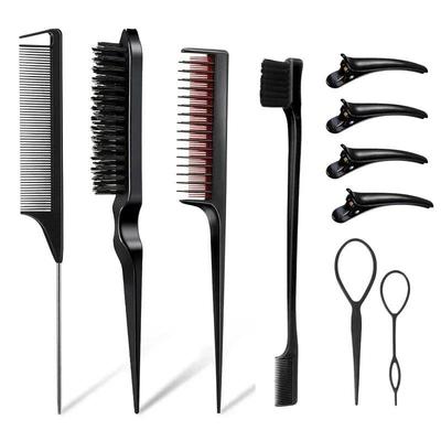 3-10pcs Hair Styling Comb Set 3-10件发型梳子套装