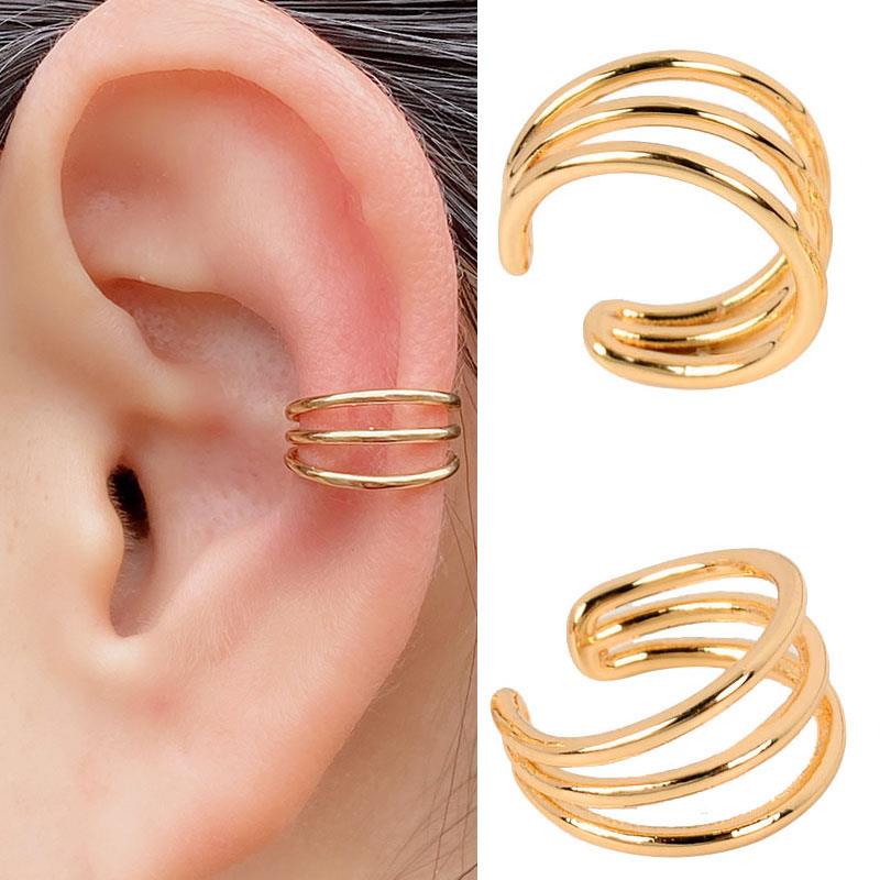 15 Designs Ear Cuffs Clip On Non Pierced Hole Ear Cuff Fake
