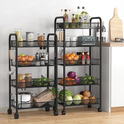 storage rack with fence rack floor multi-layer removable tr