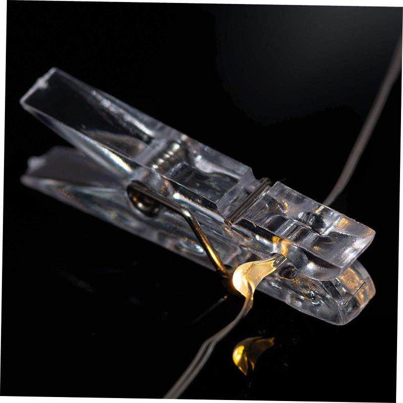 1/2/5/10m Photo Clip LED String Lights New Year Christmas