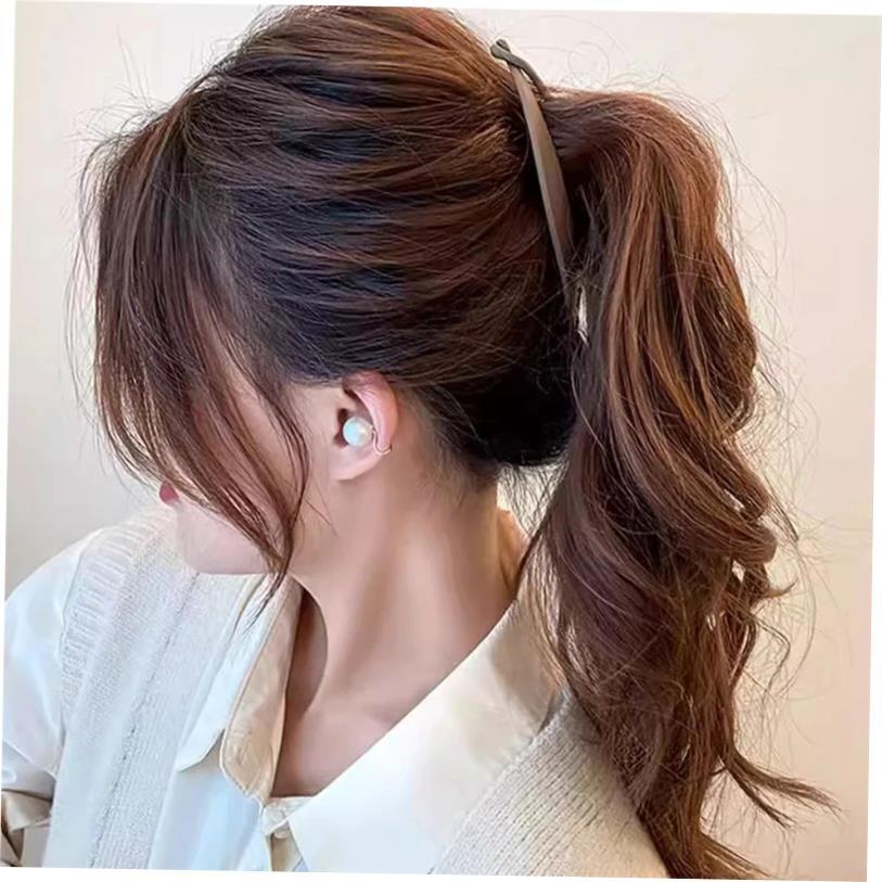 Matte Fish Shaped Hairpin Ponytail Banana Hair Clip Headband