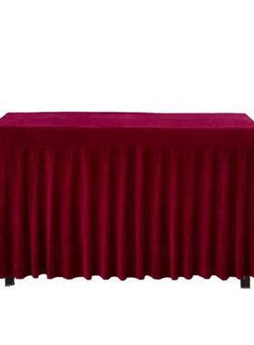 安赛瑞尺寸:8m*2m(已包含下垂高度)颜色:红色材质:绒布9F00788